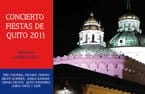 Ensayos para concierto de fiestas de Quito