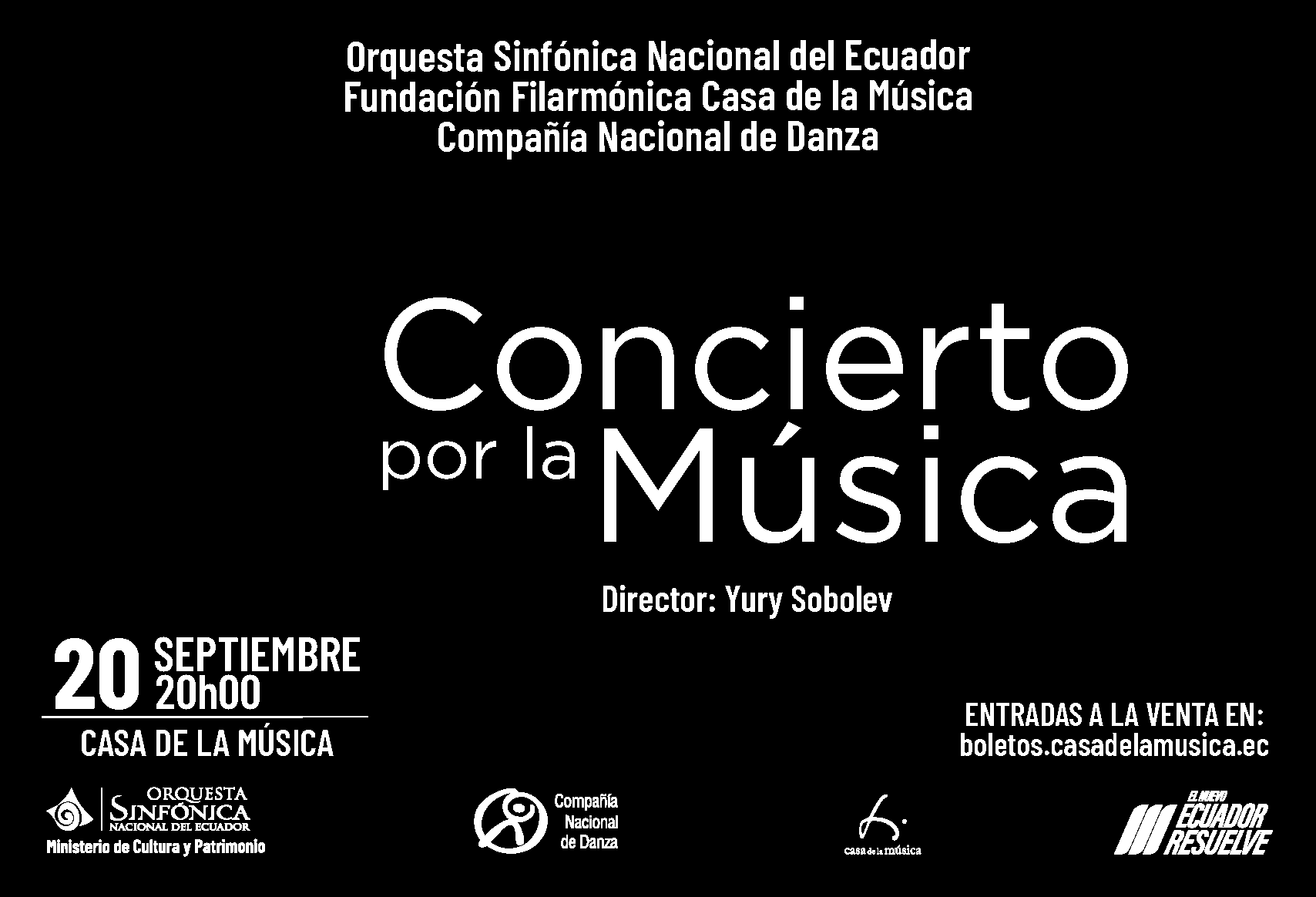 CONCIERTO POR LA MÚSICA